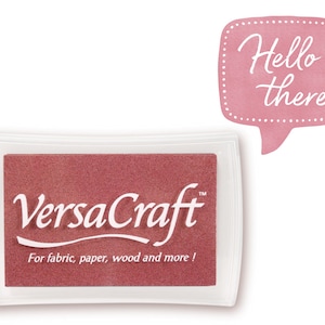 Ink Pad VersaCraft ASH ROSE large