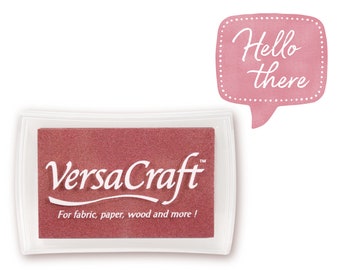 Almohadilla de tinta VersaCraft ASH ROSE grande