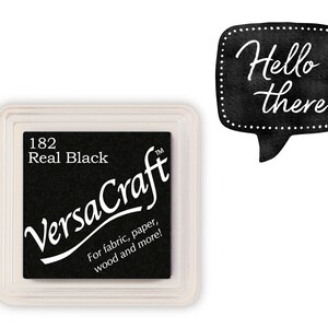 Stempelkussen VersaCraft ECHT ZWART