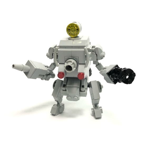 Slug Gunner Mech Armour Custom Lego Model PDF Instructions Etsy UK