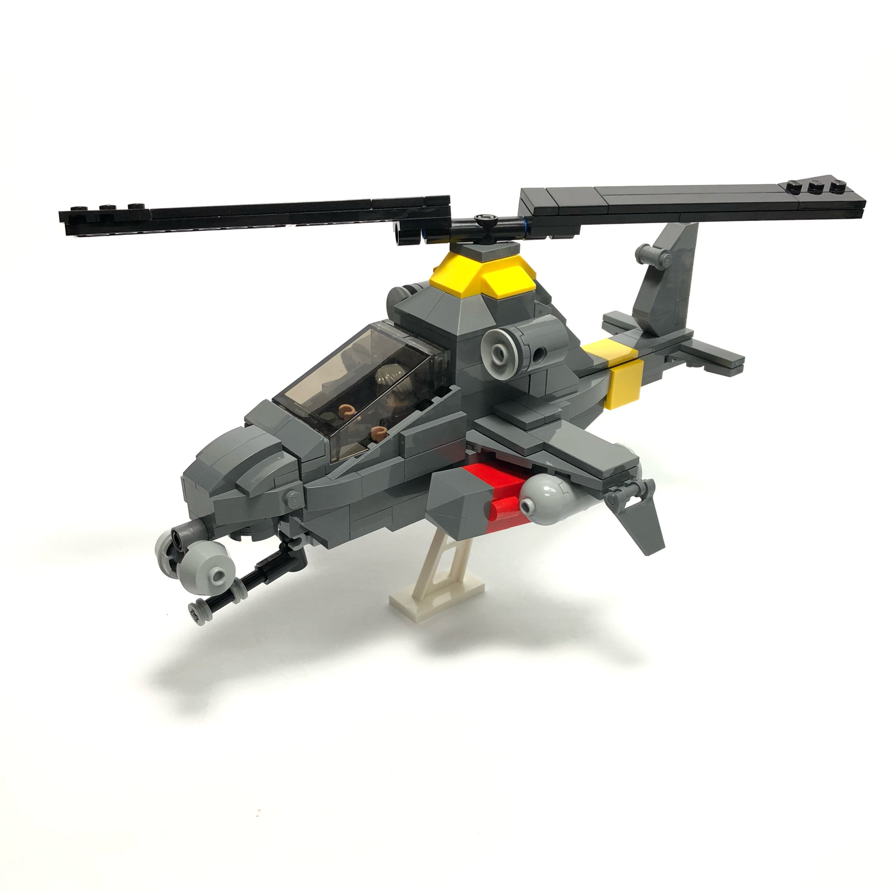 Custom lego 2025 helicopter