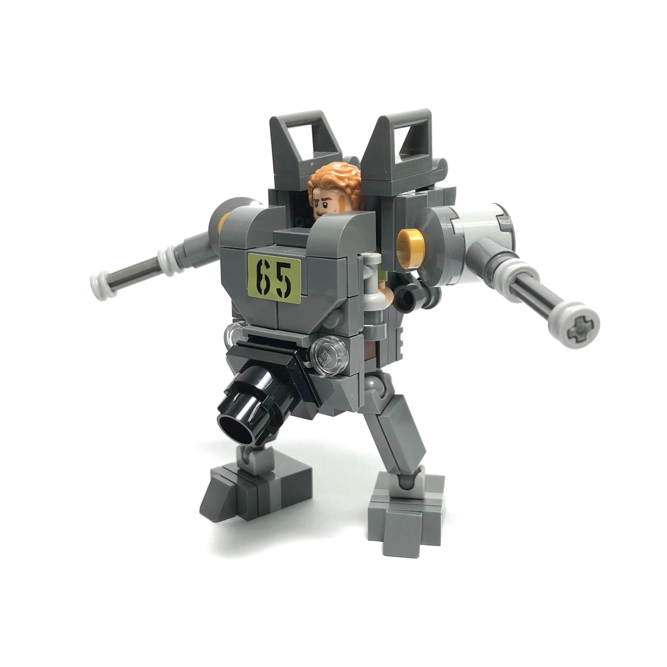 Slugnoid Mech Suit Custom Lego Model PDF Instructions 