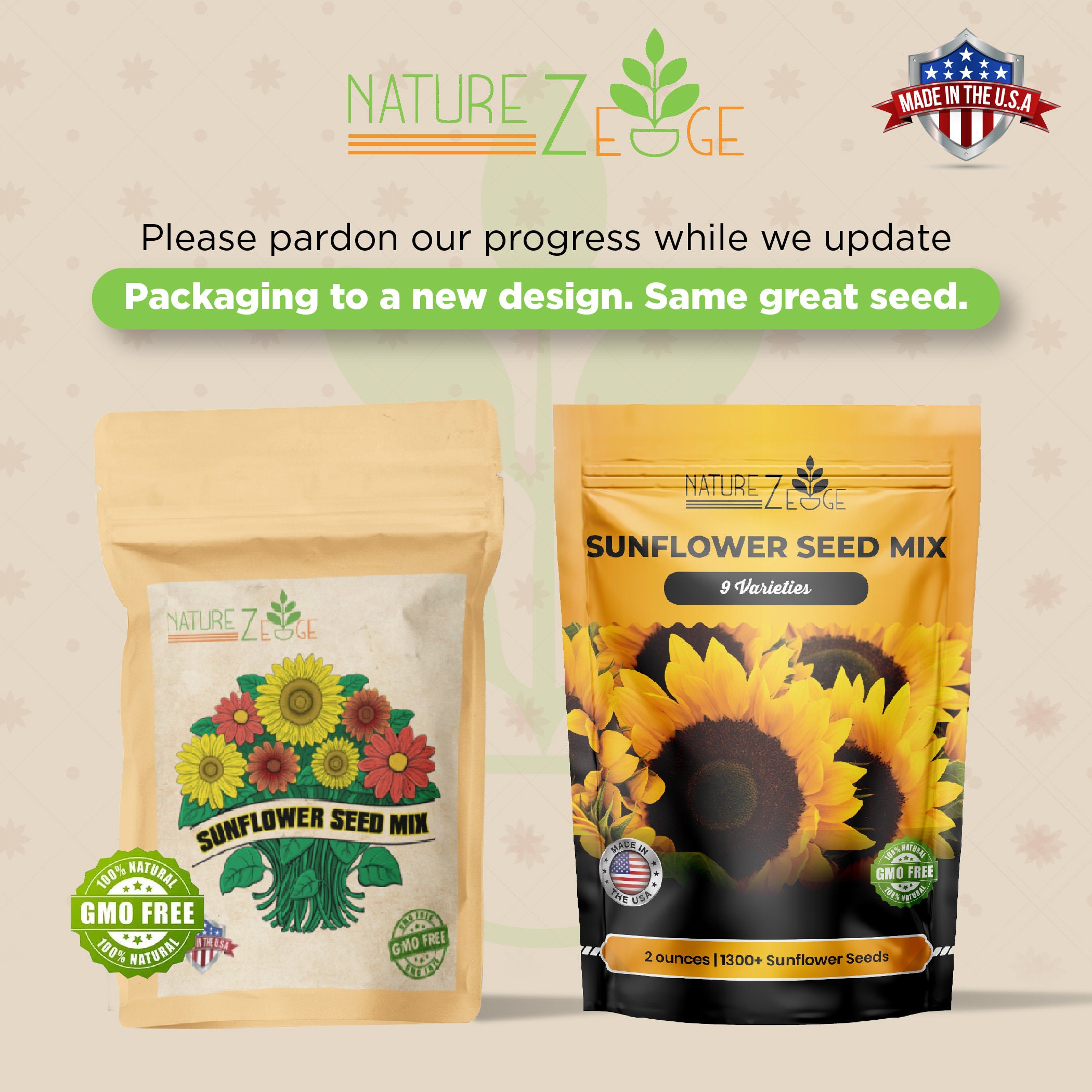 1300 Sunflower Seeds Variety Pack Sunflower Seeds for Etsy