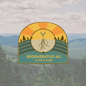 Regenerative Agriculture Sticker - Regenerative Farming, Agriculture Stickers, Agriculture Gift, Farming Stickers, Farming, Gift