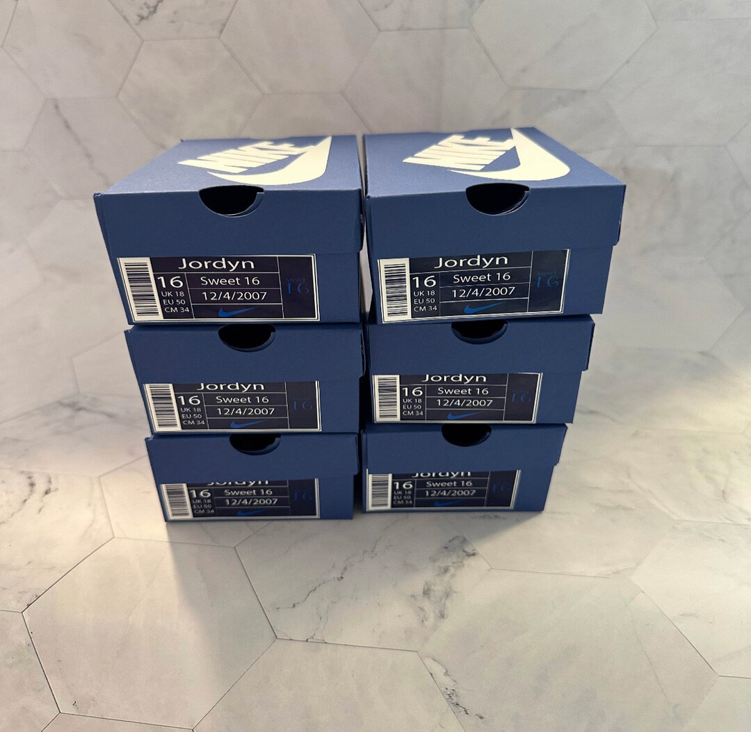 Shoe Box Party Favors 10 Boxes Etsy