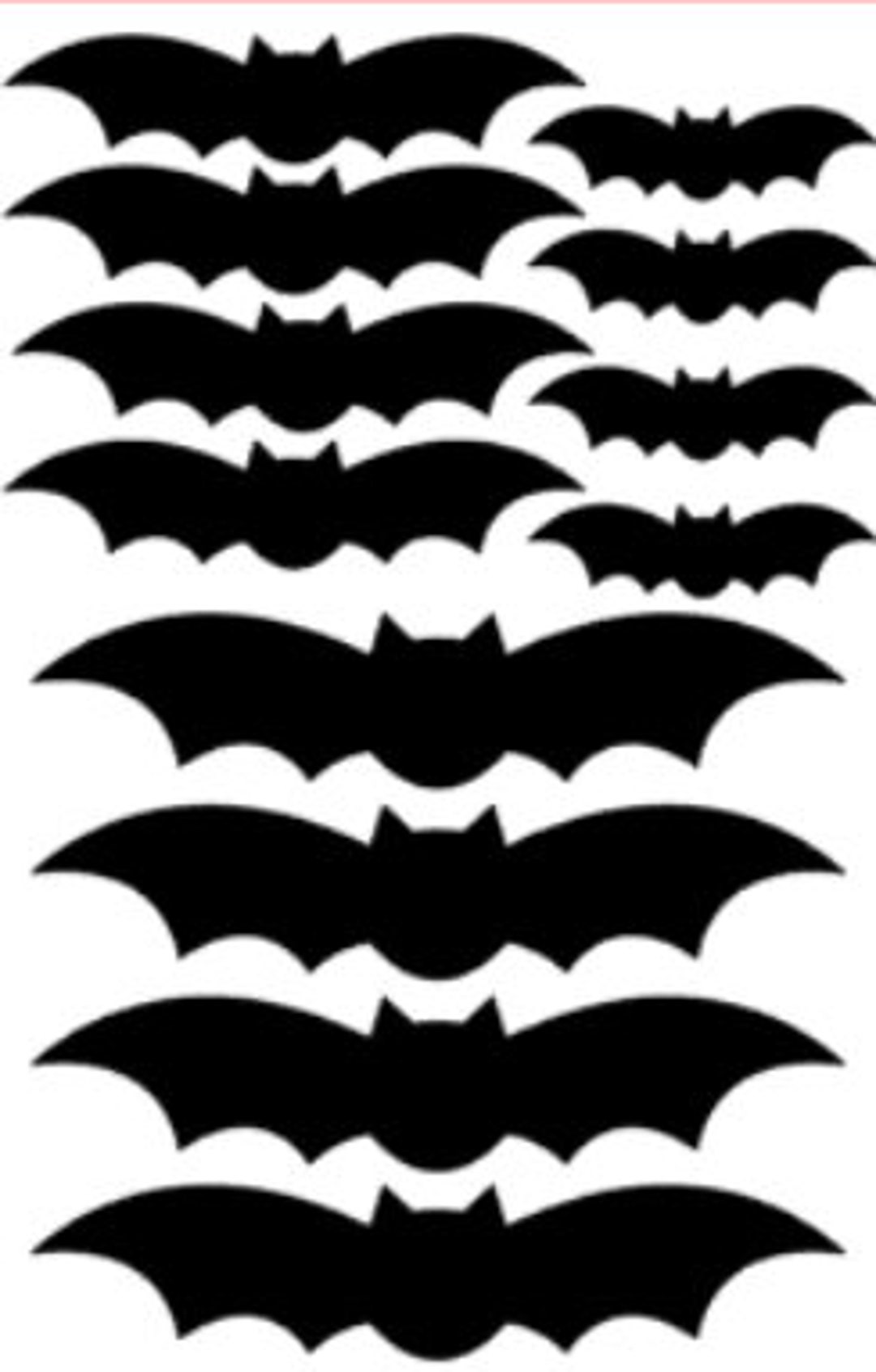 Bat Sticker Bat Stickers, Halloween Stickers, Bat Wall Art, Halloween Decoration ...