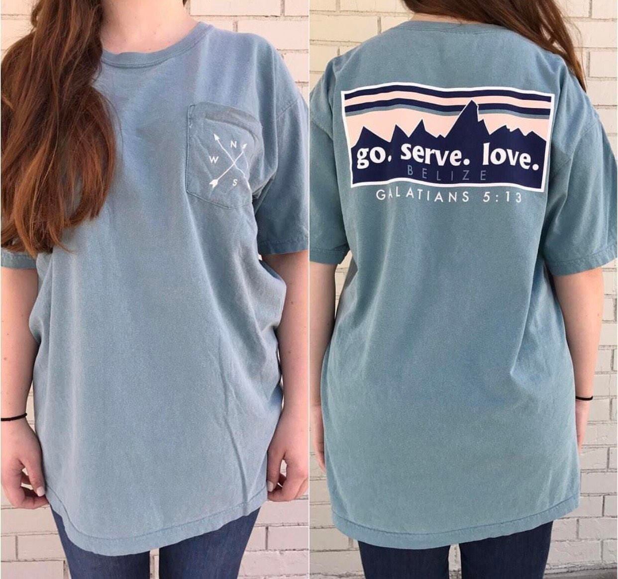 Comfort Colors Frocket Mission Trip Shirt Etsy