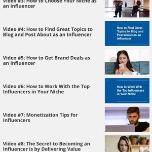 How to Become an Influencer 10 Video Course Instagram Tik Tok You Tube ...