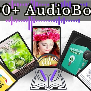 500+ Audio Books Bundle/eBooks/ Self-help/ Business/ Travel/ Learn a language / and more! Mrr