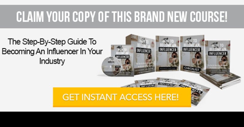 How to Become an Influencer 10 Video Course Instagram Tik Tok You Tube ...