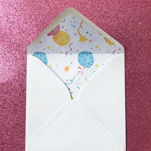 50th Birthday Card: Ballerina Flamingo, Pink Feather, Milestone Birthday image 8