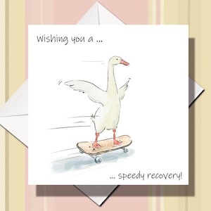 Carte de rétablissement, canard de rétablissement, hérisson de rétablissement, poulet de rétablissement, prompt rétablissement, carte de rétablissement d'un animal