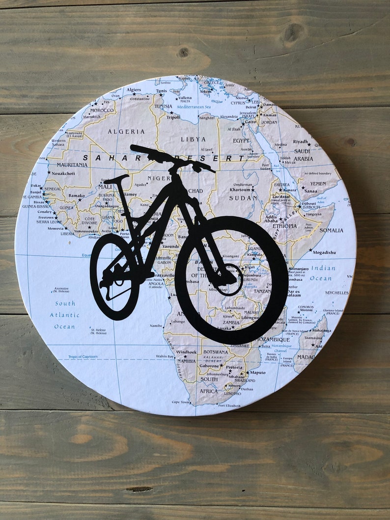 Custom Bicycle Wall Art Gift Present Fathers Day Gift