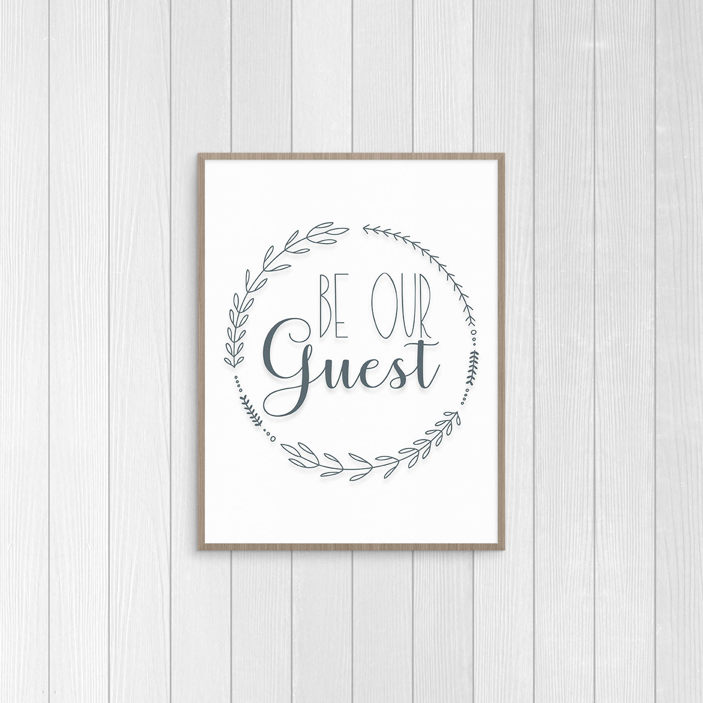 Be Our Guest 8 x 10 Printable Guest Room Sign | Etsy
