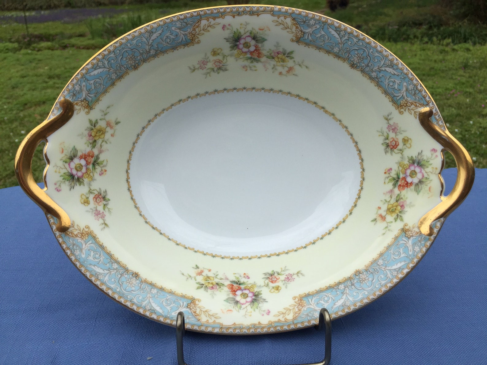 Vintage Noritake Blue Dawn 10 PiecesFree Shipping Etsy