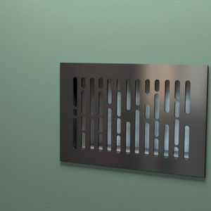 10" x 6" Star Wars Theme Air Vent Cover Grill - Acrylic / Plexiglass (12" x 8" Overall)- Wall and Ceiling Mount ONLY.