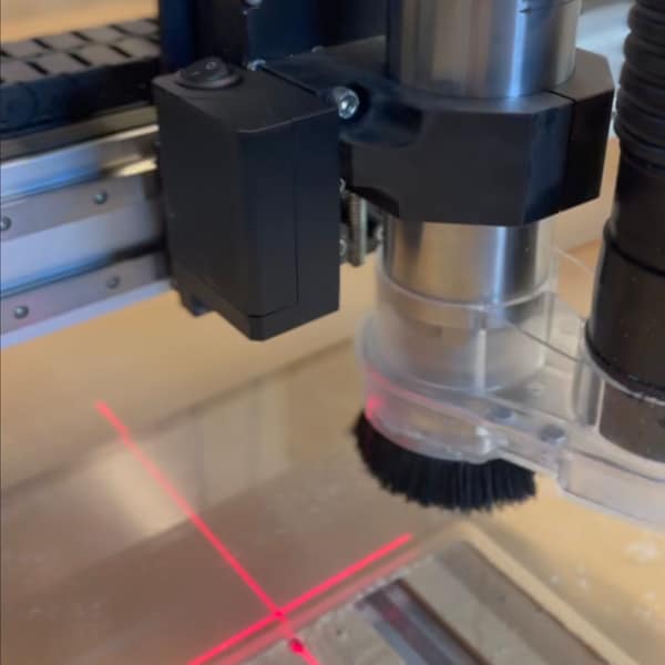 Shapeoko Pro Laser - Easy XY origin finder for makers creators commercial use