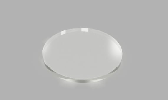 1/8 Thick Clear Acrylic Circles - 1 - 11 Gloss on both sides - For  Crafts, figure bases, templates, and more!