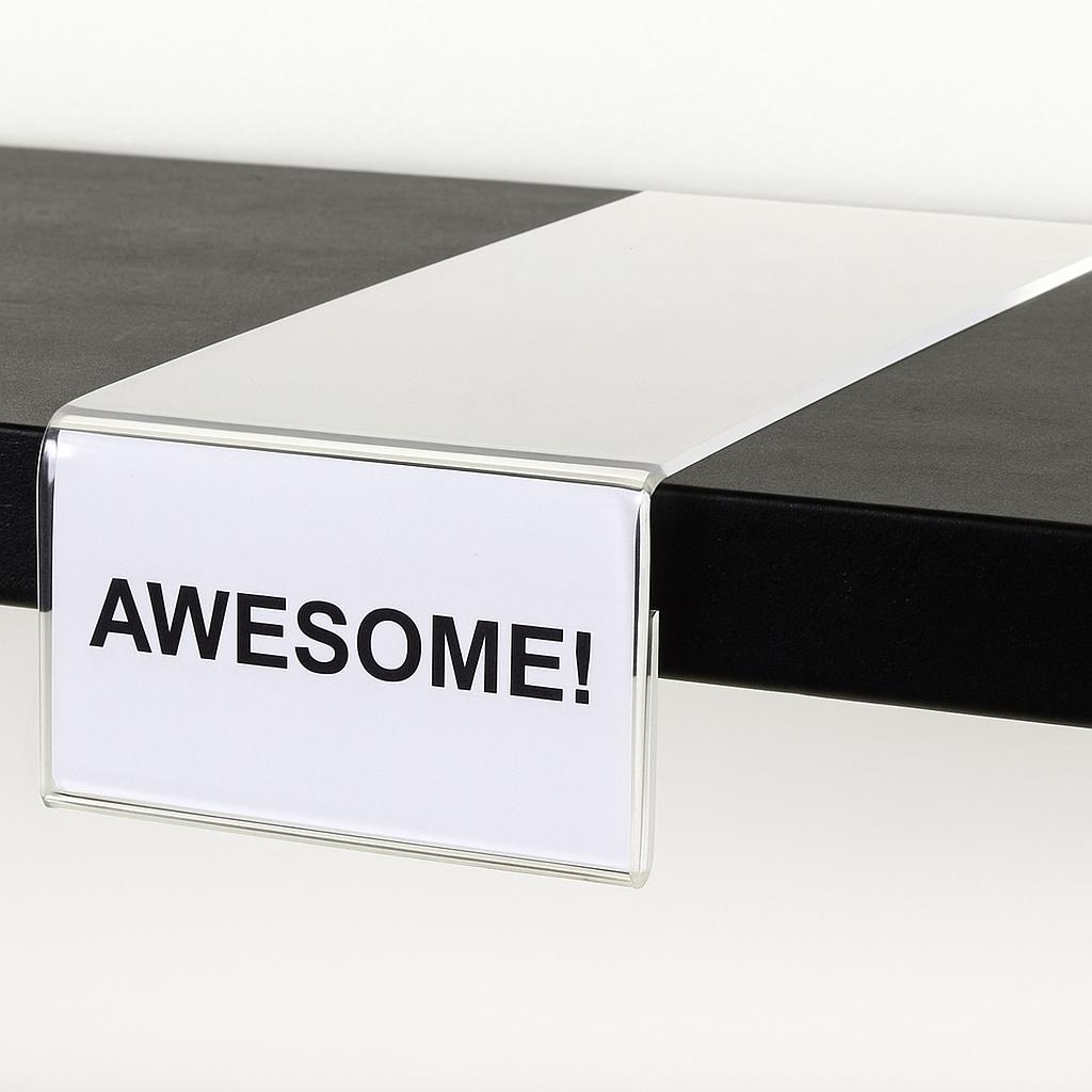 Shelf Talker — 2" x 3.5"