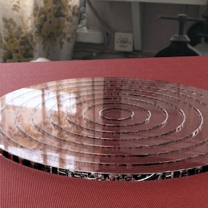 1.5&quot; - 12.5&quot; Circle Nested Clear Acrylic Quilt Template
