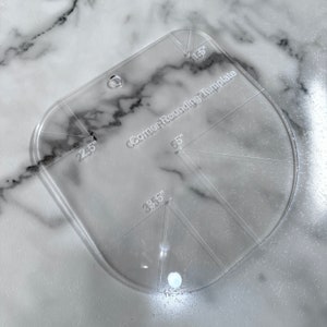 Corner Rounding Template for Woodworking - Etsy