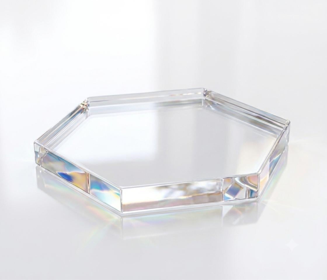 Hexagon Display Riser — 1/2" Thick