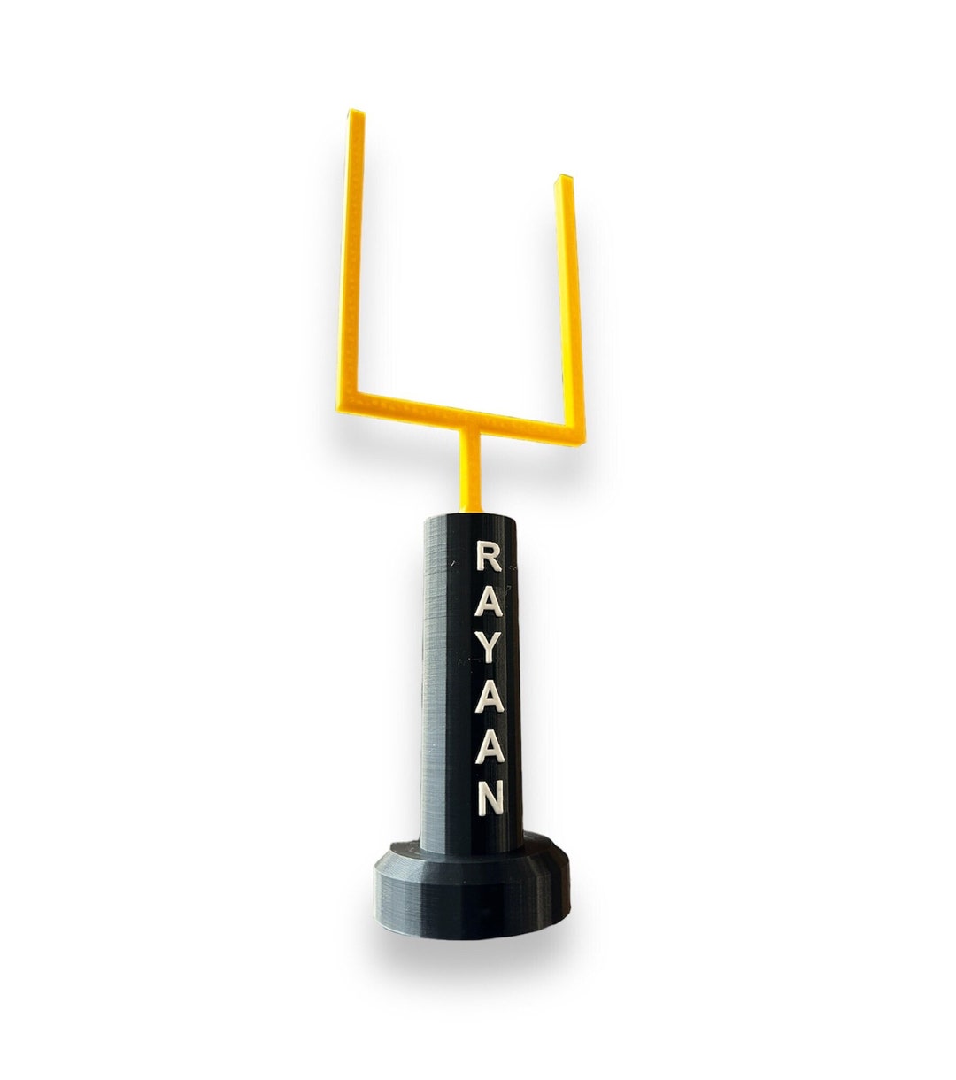 Personalized Football Field Goal Centerpiece / Cake Topper for Etsy
