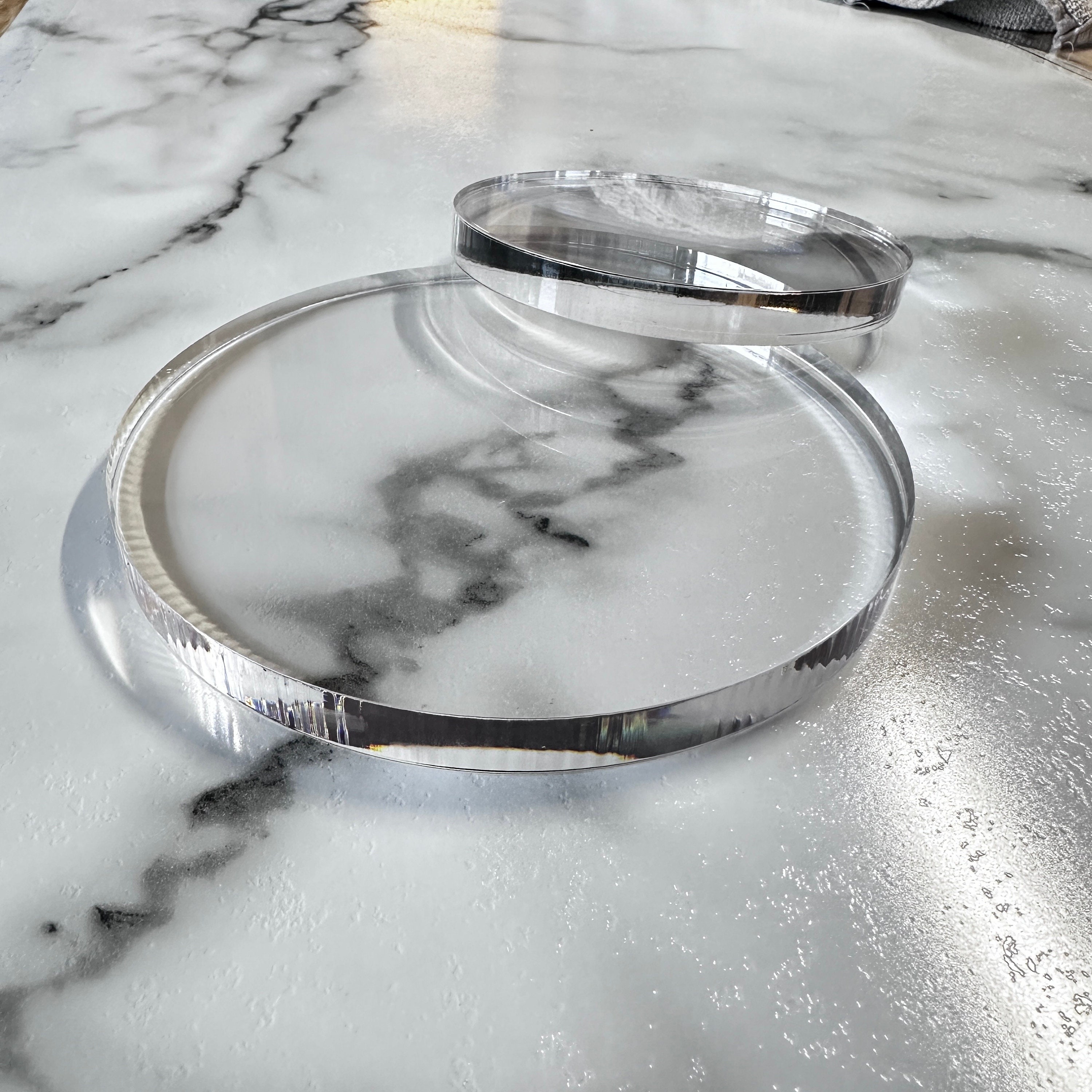 Custom Clear Acrylic Disc | 1/2