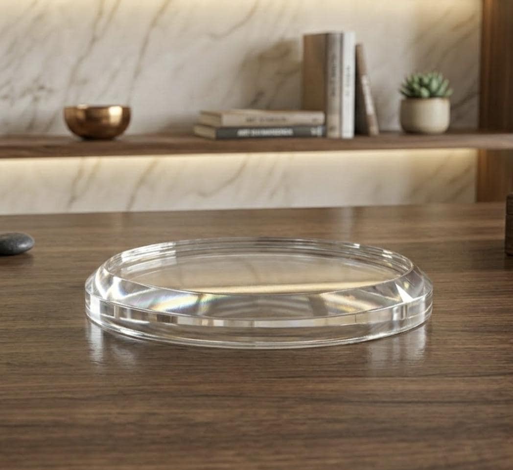 Museum-Grade Display Base — 1/2" Thick, Chamfered