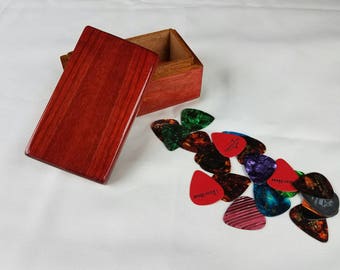 Caja de madera Chakte Kok hecha a mano: joyero/baratija de caoba