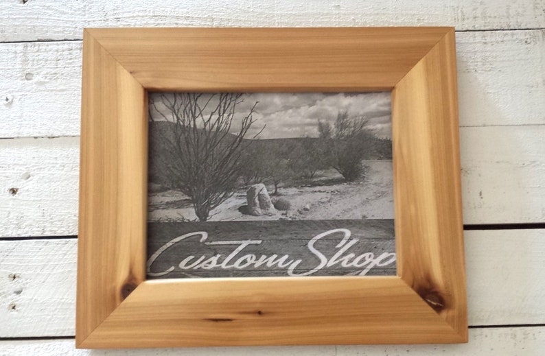 9 X 7 Western Picture Frame Old West Beautiful