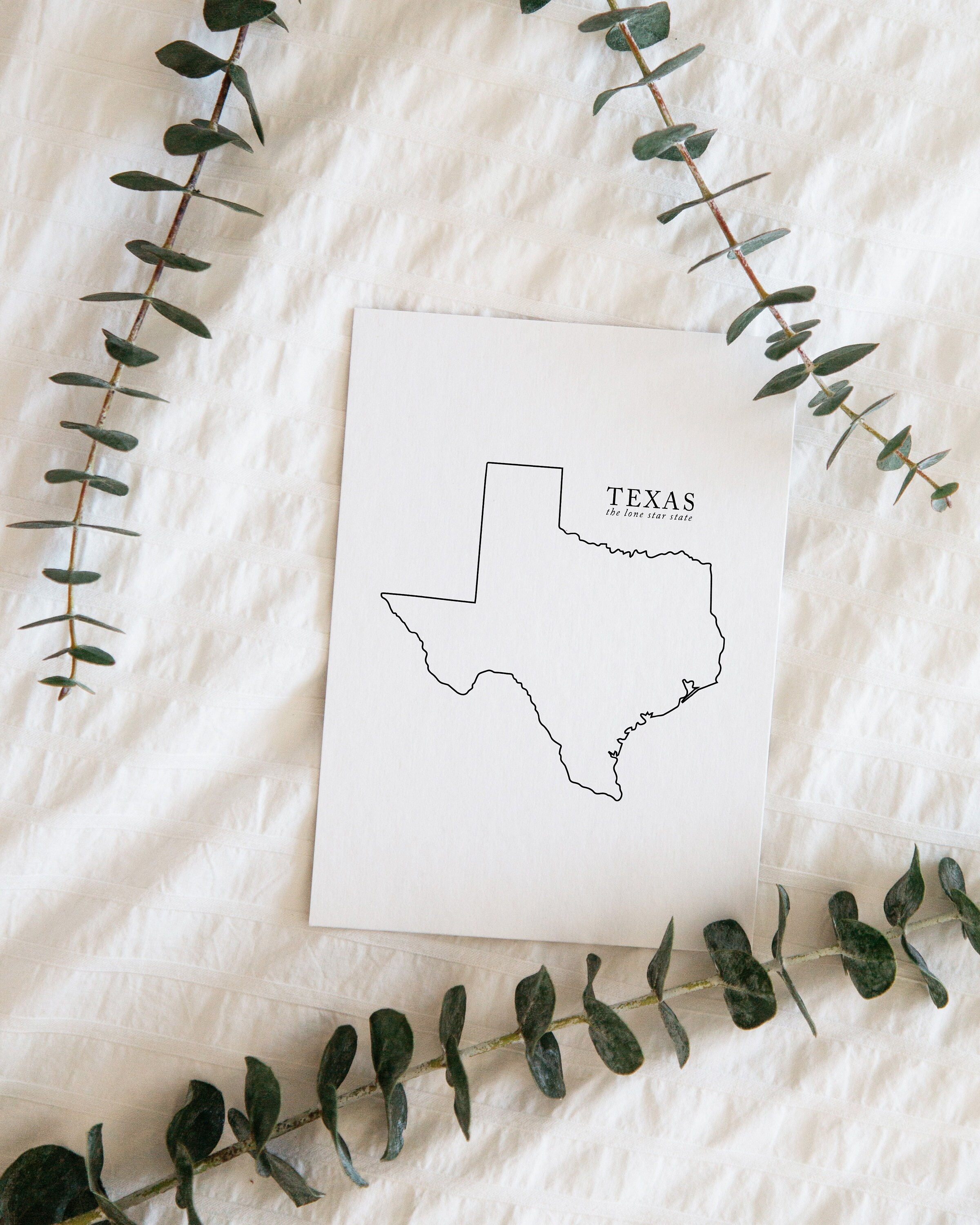 Texas Art // Texas Print Texas Map Texas Wall Art Texas Gift - Etsy
