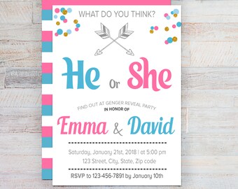 blue or pink gender