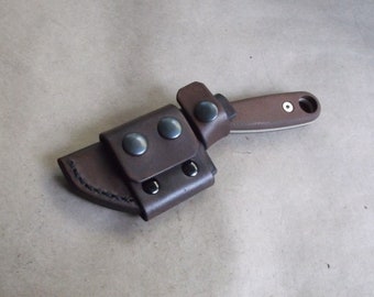 IZULA II Handmade Leather Sheath, Scout Carry or Cross Draw