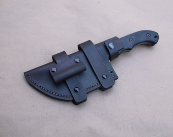 Tops Tom Brown Tracker T1 w Fire Steel Loop, Scout Carry, Made to Order, 4 Weeks Wait Time, Knife Not Included, Bushcraft Knife Survival