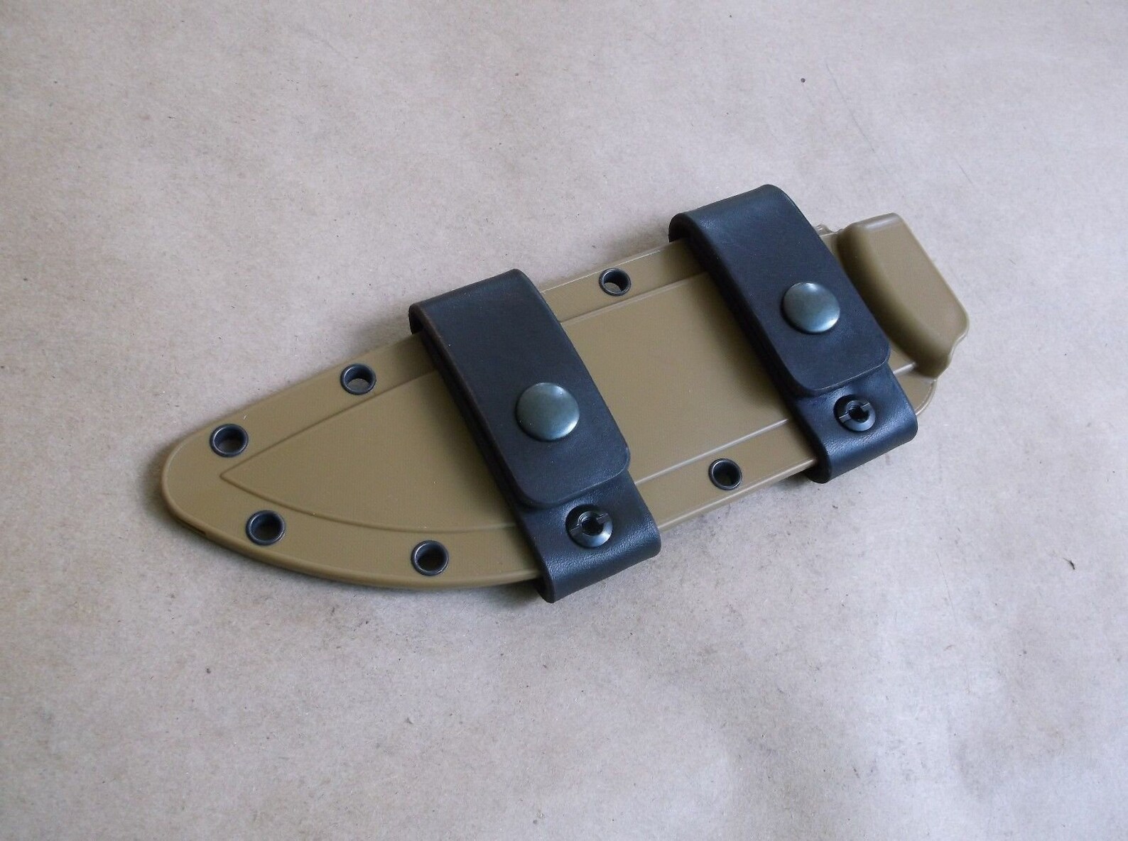 ESEE Knife STRAP leather Scout Carry Straps for the Esee 5 Etsy