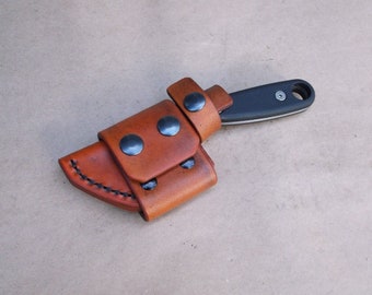 Esee IZULA I Leather Sheath, Cross Draw or Scout Carry