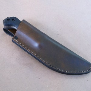 Ka Bar Becker BK-2 ESEE 5 Side Carry, Made To Order, HANDMADE Nordic Style Leather Sheath (Sheath Only) 4/5 Week Wait