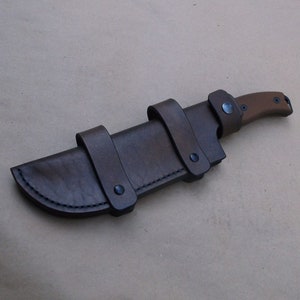 Esee 6 Made to Order- Handmade Leather Sheath (Sheath Only) Plain Scout Carry, Custom Build, 4/5Week Wait, Camping Knife, Bushcraft,