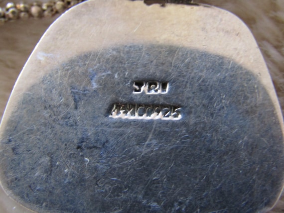 Vintage JRI Mexico 925 and abalone shell necklace - Gem