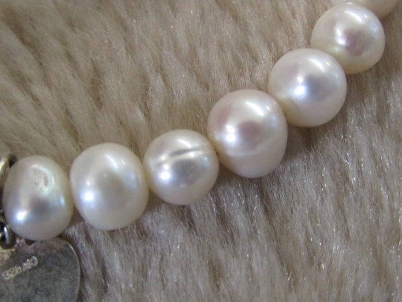 Vintage Murray Chuven genuine pearl stretch brace… - image 3