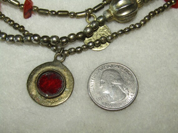 Handcrafted layered necklace - image 4