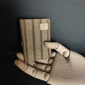 miniature library - Payot Paris bookstore - PLATON Pensées - vintage/old - late 19th/early 20th