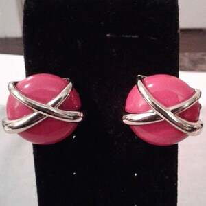 Pendientes De Esmalte De Metal Negro Rojo Retro Pendientes Pendientes De Esmalte De Metal Negro Rojo Retro Pendientes