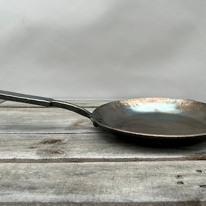 Small Handmade Carbon Steel Skillet