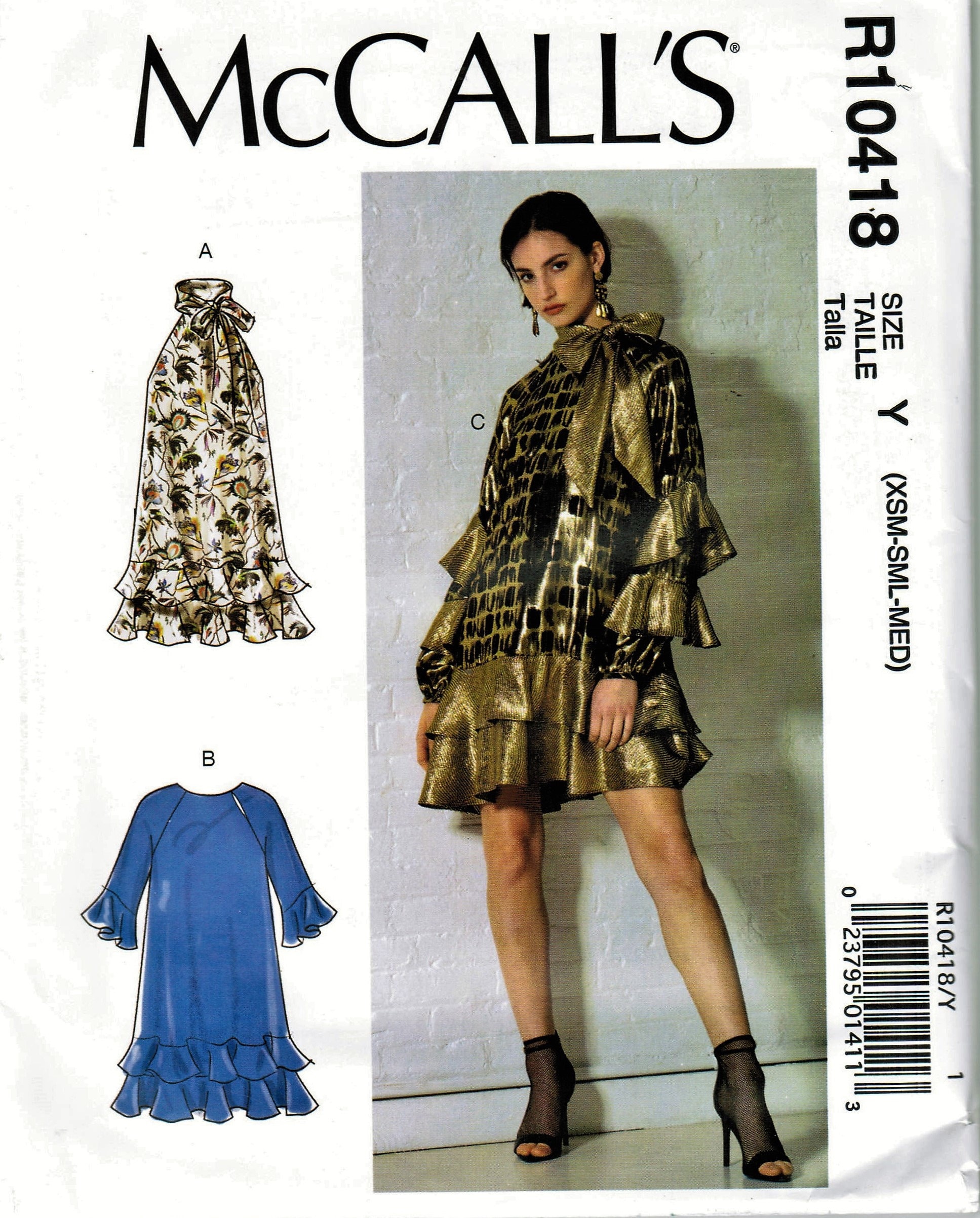 McCall's R10418 Sewing Pattern for Misses Dresses in sizes | Etsy
