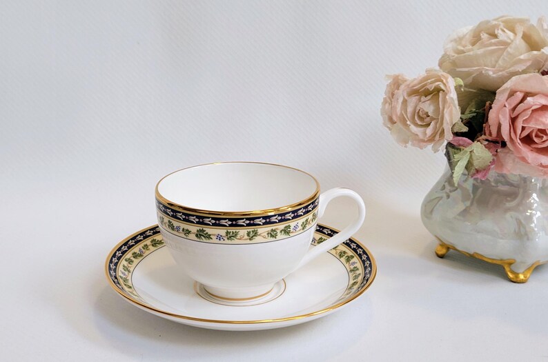 Gorham Grand Tapestry Teacup & Saucer - Thumbnail 4