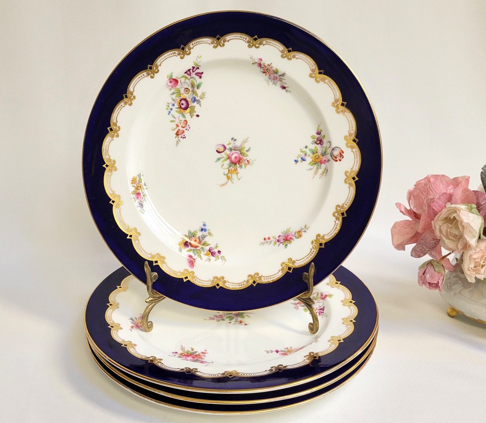 【Coalport】プレート　ディナープレート　4枚 Coalport】プレート ディナープレート 4枚 Coalport Dinner Set