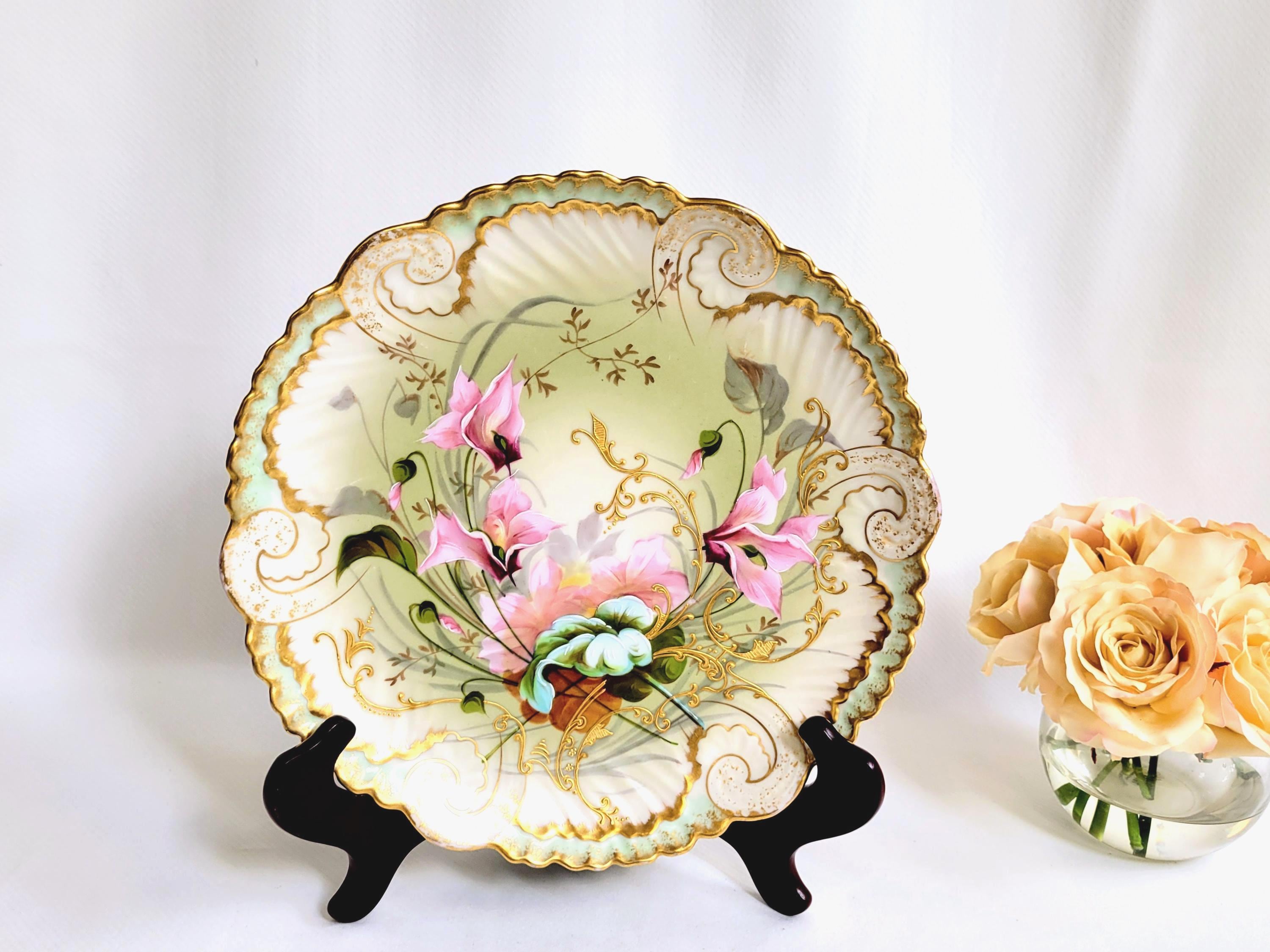 Antique limoges plaque - Etsy 日本