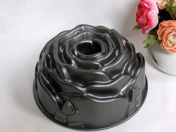 Nordic Ware Rose Cake Bundt Pan Floral Baking Sugar Bundt Etsy